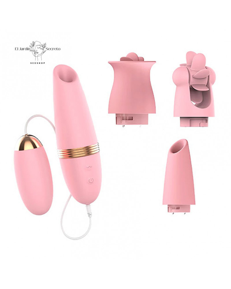 Huevo Vibrador para Clítoris con tres cabezas Sweetheart Lilo 4 huevo vibrador para clitoris con tres cabezas sweetheart lilo