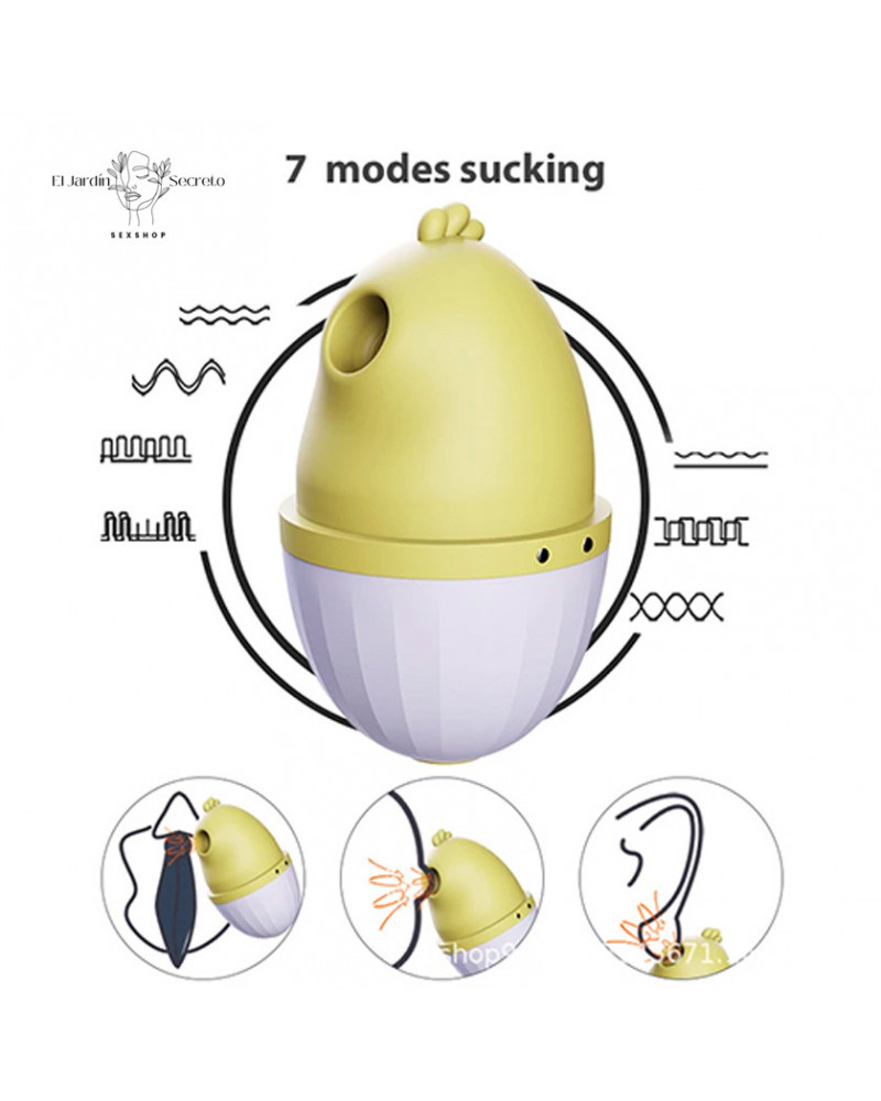 Succionador para Clítoris Patito Amarillo Jocelyn Dibe 8 succionador para clitoris patito amarillo jocelyn dibe