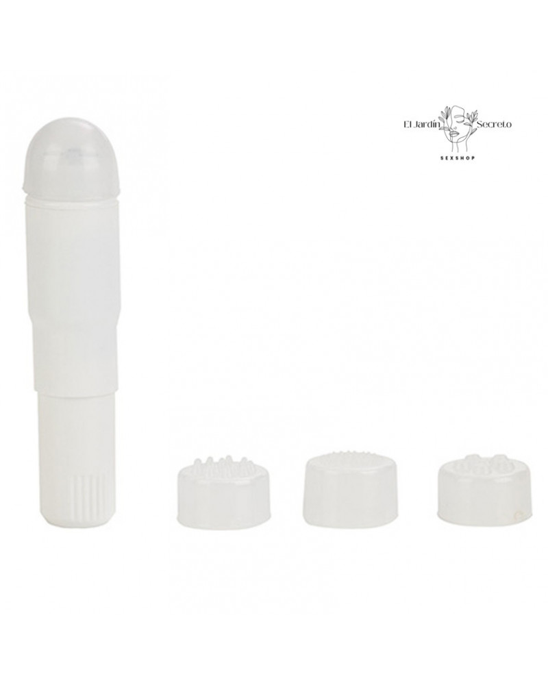 Vibrador 10cm clítoris Compact WaterPro White Calexotics 7 vibrador 10cm clitoris compact waterpro white