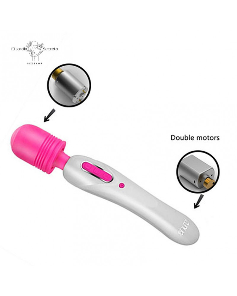 Vibrador 23cm varita cabeza flexible para estimulación de clítoris 6 vibrador 23cm varita cabeza flexible para estimulacion de clitoris