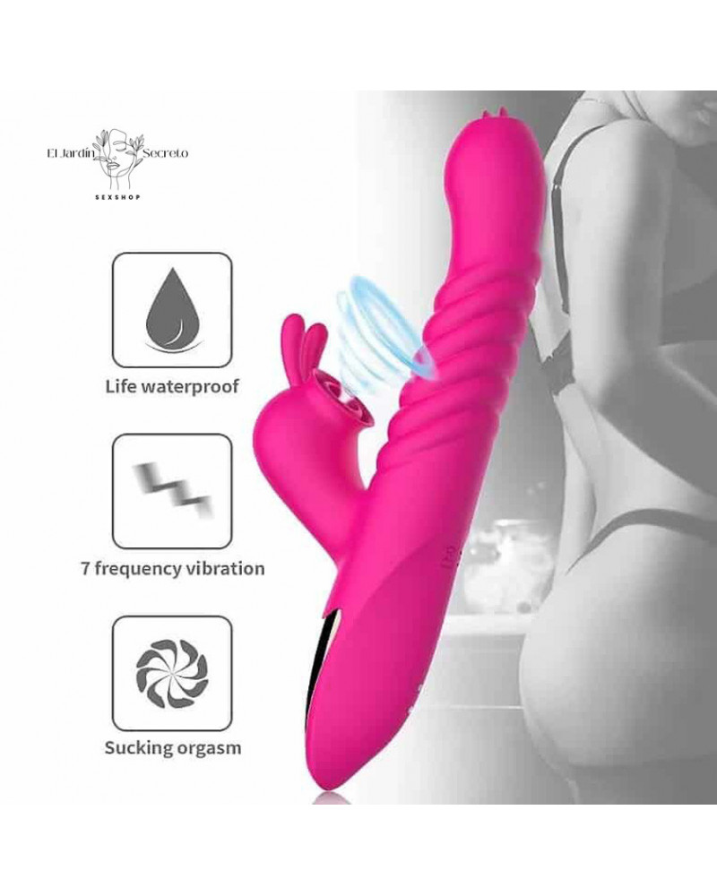 Vibrador Succionador Clítoris Punto G Calor Faer Dibe 6 vibrador succionador clitoris punto g calor faer dibe