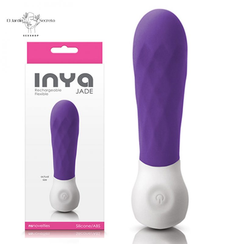 Mini Vibrador 5cm Jade & Opal Estimulación de Clítoris Purple NS Novelties