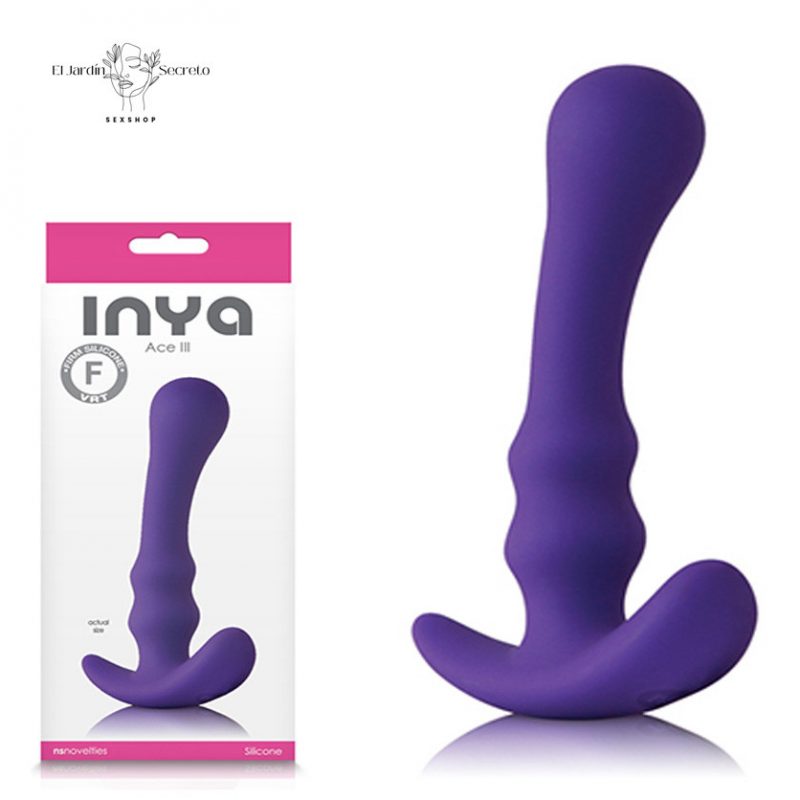 Plug Anal ACE de Silicona Estimulación Anal Próstata Ace III Purple