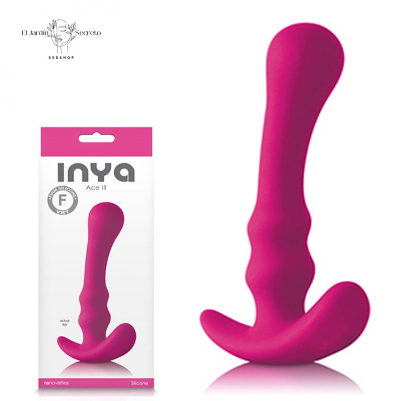 Plug Anal ACE de Silicona Estimulación Anal Próstata Ace III Pink