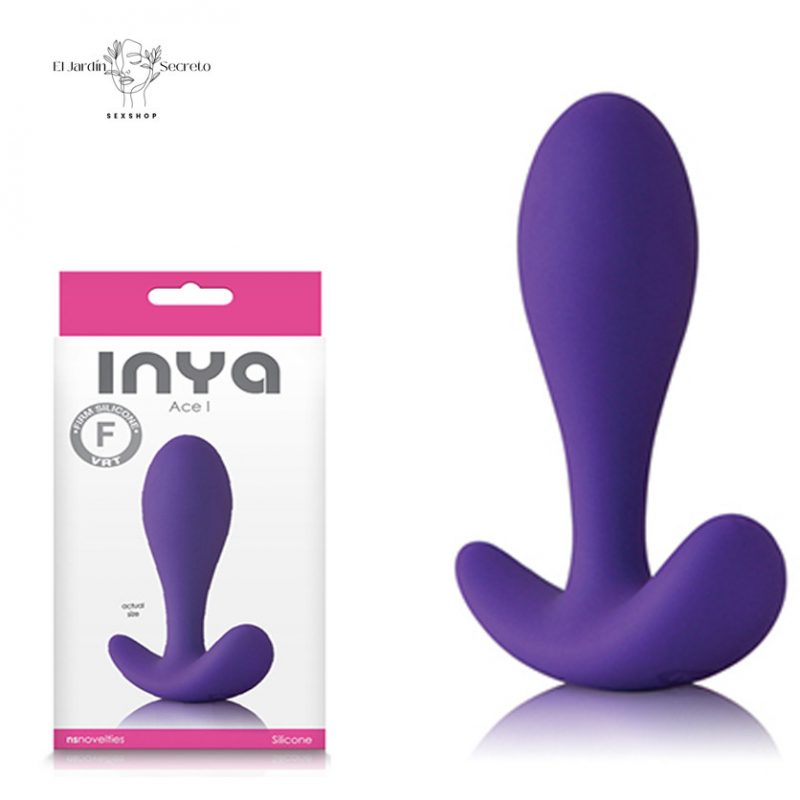 Plug Anal ACE Enchufe Anal de Silicona Ace I Purple NS Novelties