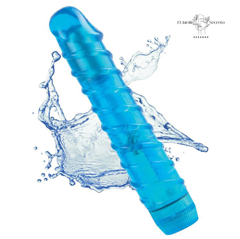 Vibrador 15cm Flexible Clítoris y Punto G Aqua Crystal Pipedream 4 Vibrador 15cm Flexible Clítoris y Punto G Aqua Crystal Pipedream