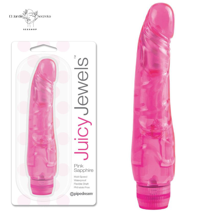 Vibrador 16cm Flexible Clítoris y Punto G Pink Sapphire Pipedream 1 Vibrador 16cm Flexible Clítoris y Punto G Pink Sapphire Pipedream