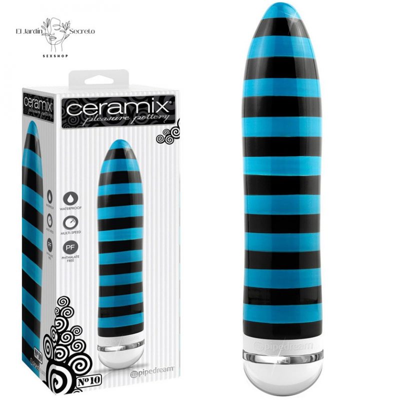 Vibrador 20cm Ceramix 10 Pipedream Estimulación Punto G Clítoris