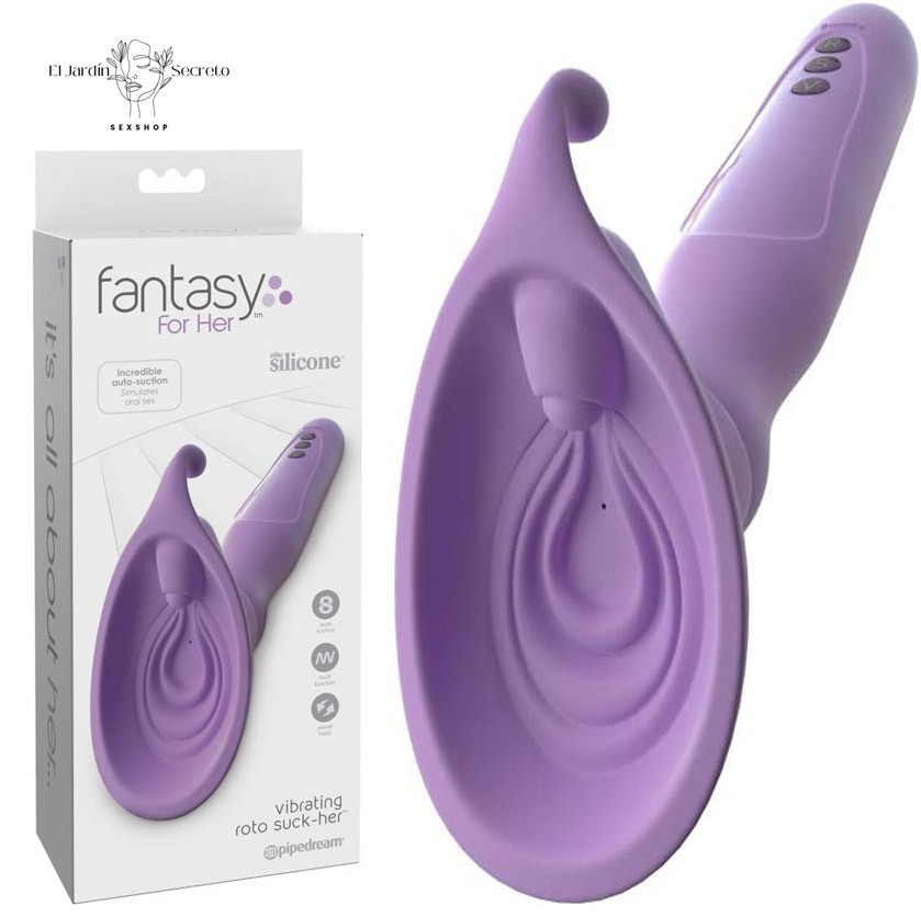 Estimulador de Clítoris con Succión, Pulsación y Vibración Roto Suck Her Pipedream 1 Estimulador de Clítoris con Succión, Pulsación y Vibración Roto Suck Her Pipedream