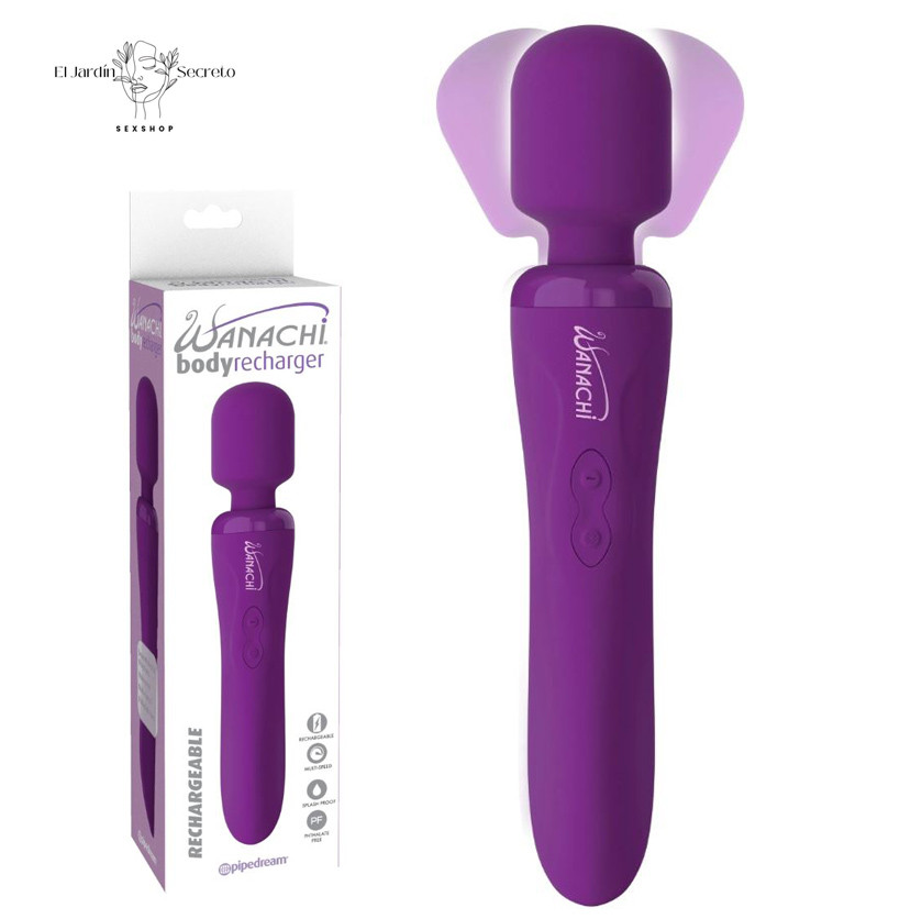Wanachi Body Recharger 22cm Estimulación de Clítoris y Masaje Corporal 1 Wanachi Body Recharger – Estimulación de Clítoris y Masaje Corporal