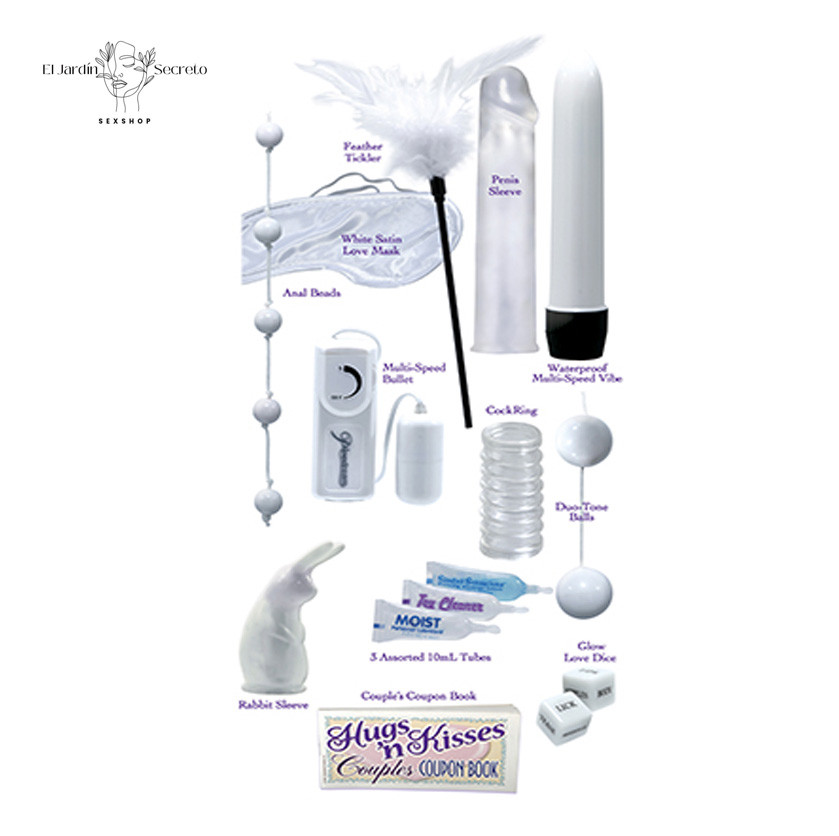 Kit Boda Blanca Sexo Hot, Juguetes y Juegos Eróticos para Parejas 3 Kit Boda Blanca Sexo Hot, Juguetes y Juegos Eróticos para Parejas