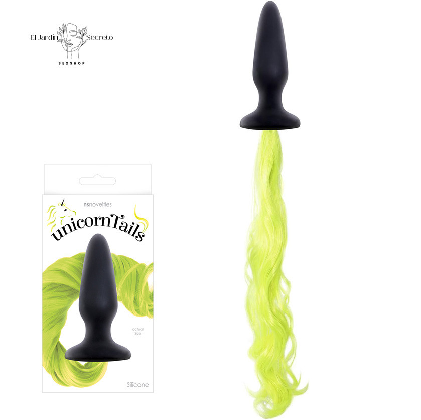 Plug Anal Unicorn Tail Amarillo Fantasías Erótica y Sexo Anal 1 Plug Anal Unicorn Tail Amarillo Fantasías Erótica y Sexo Anal