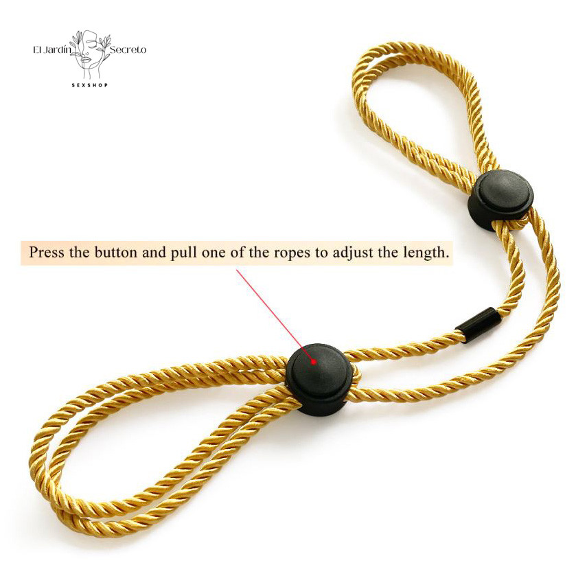 Esposas y Tobilleras BDSM Nylon Ajustables BDSM para Sujeción y Bondage