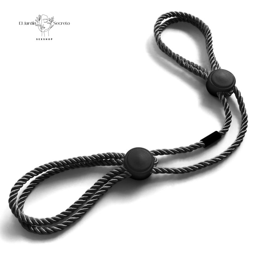 Esposas y Tobilleras Negro Nylon Ajustables BDSM para Sujeción y Bondage 4 Esposas y Tobilleras Negro Nylon Ajustables BDSM para Sujeción y Bondage