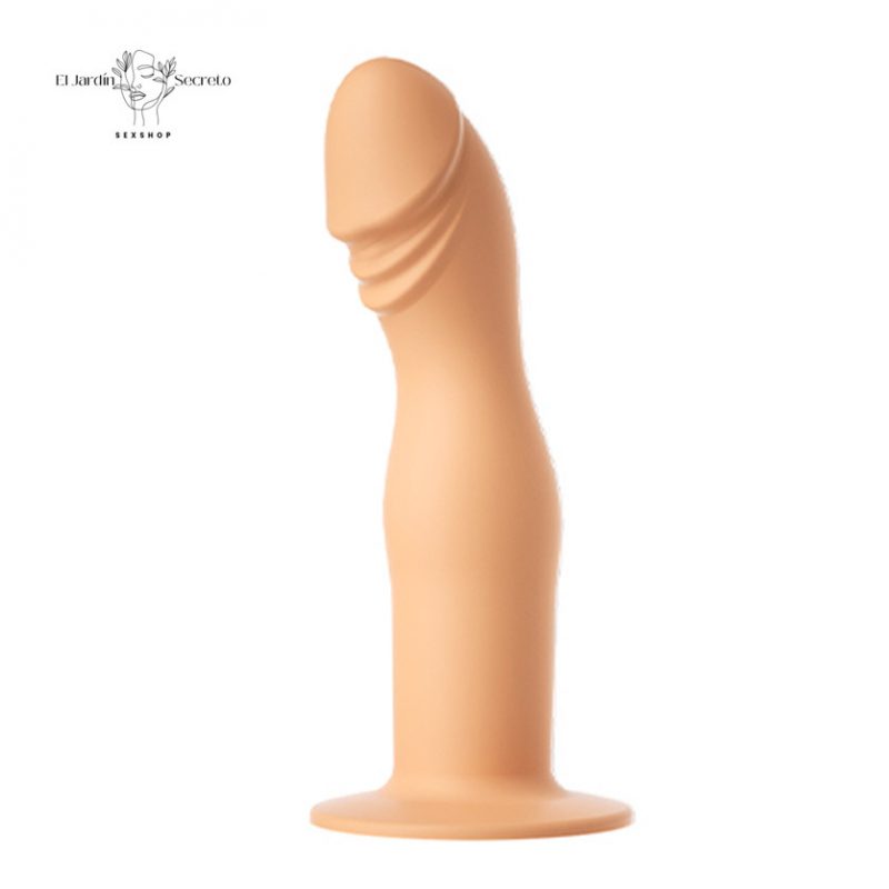 Dildo 16cm Realista Anal Vaginal con Ventosa y Punto G Dildo Lilo Large