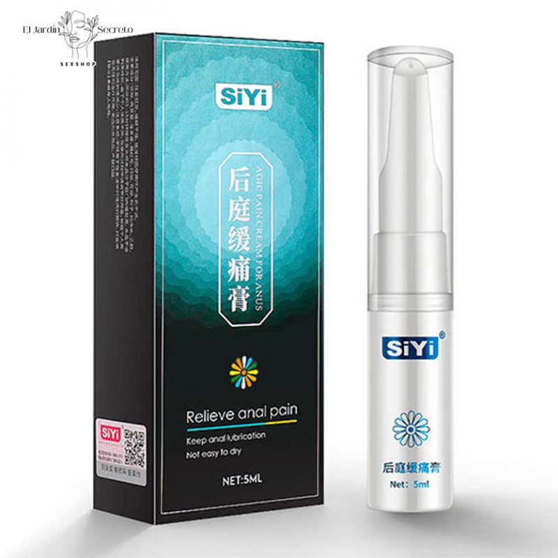 Crema Analgésica Anal SiYi Lubricante Relajante Sin Dolor