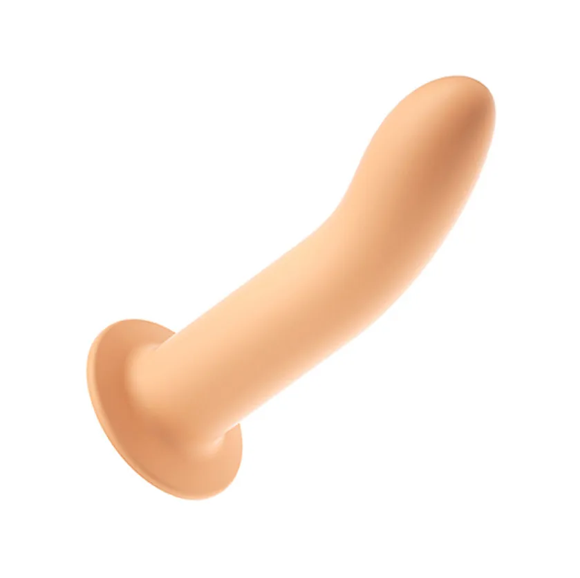 Dildo 16cm Realista Liso Punto G Anal Vaginal Compatible Arnés Lilo Large