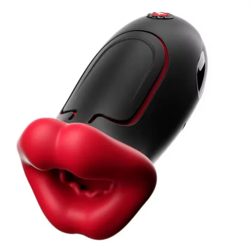 Masturbador Vibrador para Pene con Boca y lengua App Interactiva2