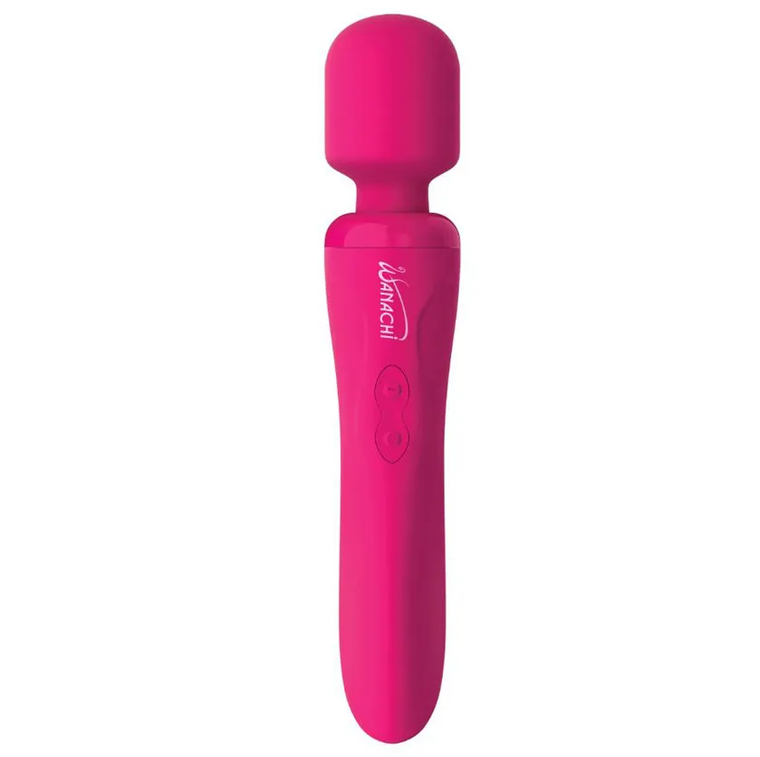 Vibrador Wanachi Body 22cm Rosa para Clítoris y Masaje Corporal - Imagen 2
