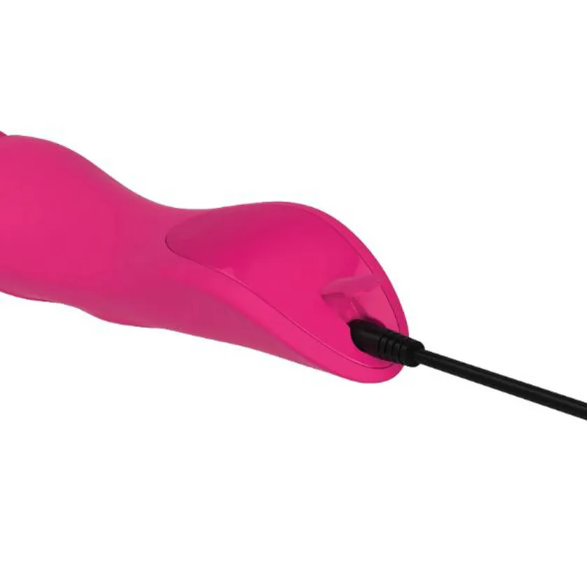 Vibrador Wanachi Body 22cm Rosa para Clítoris y Masaje Corporal - Imagen 4