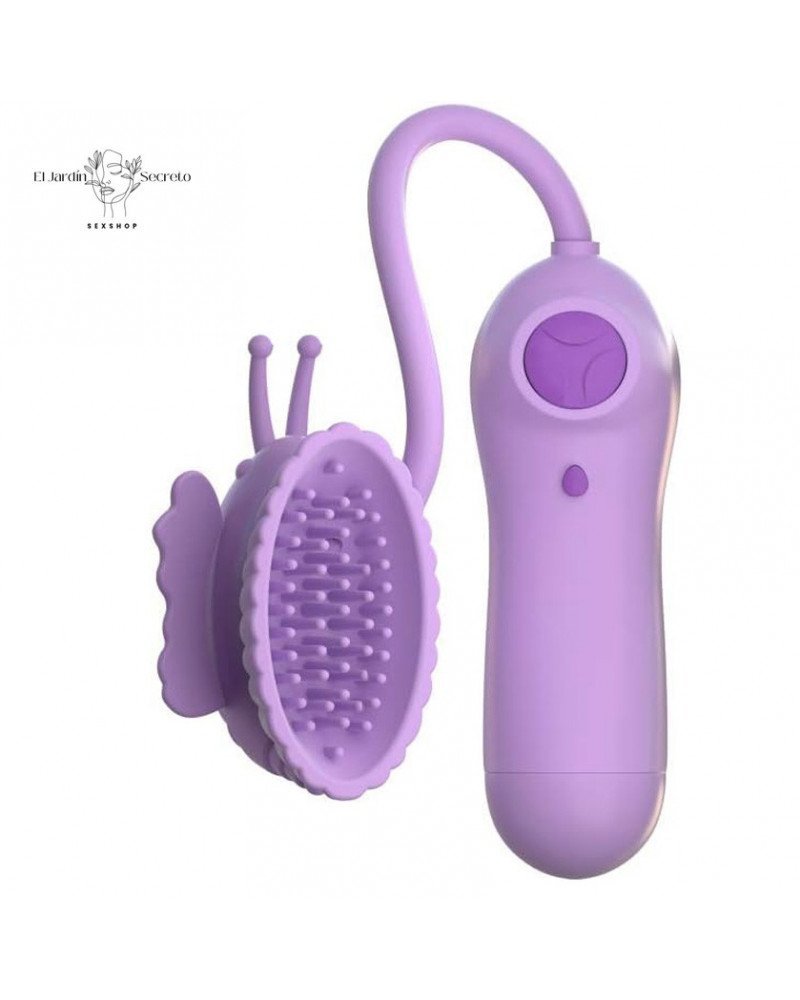 Vibrador Butterfly Flutt-Her – Estimulador de clítoris con succión y vibración