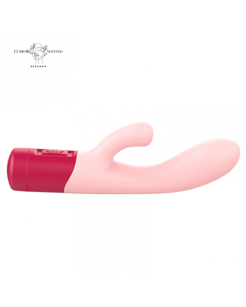 Vibrador Punto G con Estimulador de Clítoris Doble Motor Sunlei