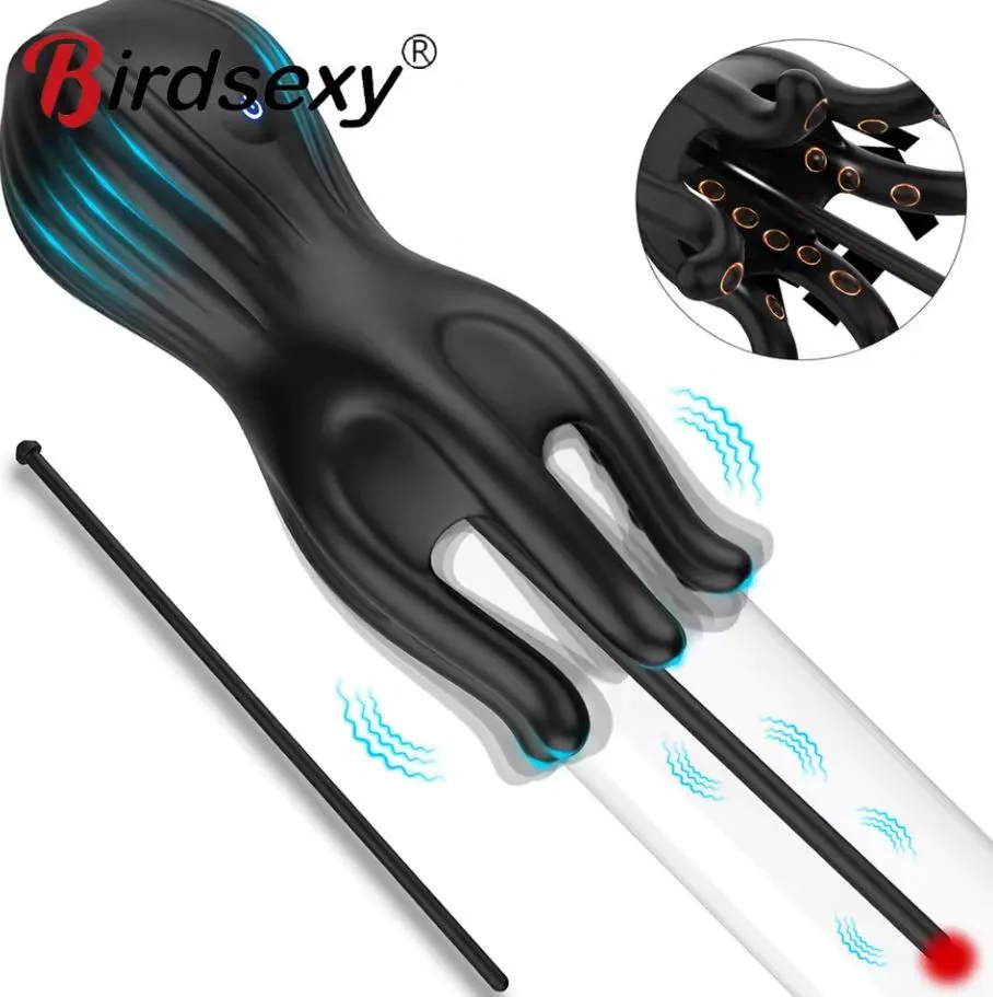 Vibrador Masculino con Sonda para Uretra BDSM Estimulador Prostático 2 Vibrador Masculino con Sonda para Uretra BDSM Estimulador Prostático - Imagen 2