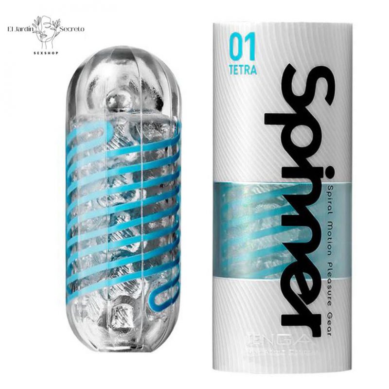 TENGA Spinner Tetra DX 01 Masturbador para tu pene con Giro Interno