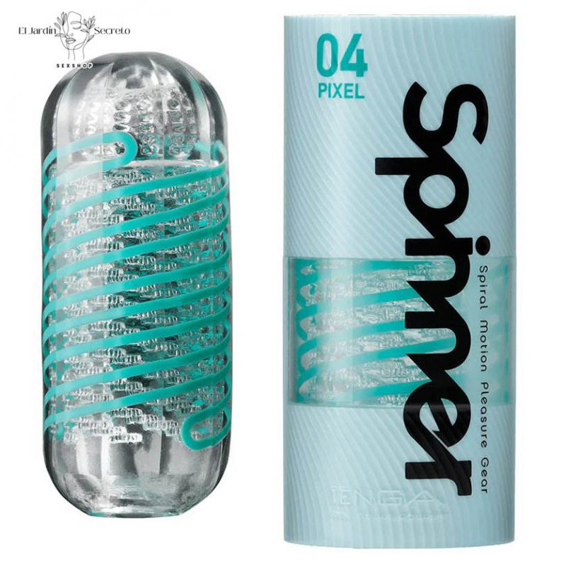 TENGA Spinner PIXEL 04 Masturbador para tu pene con Giro Interno