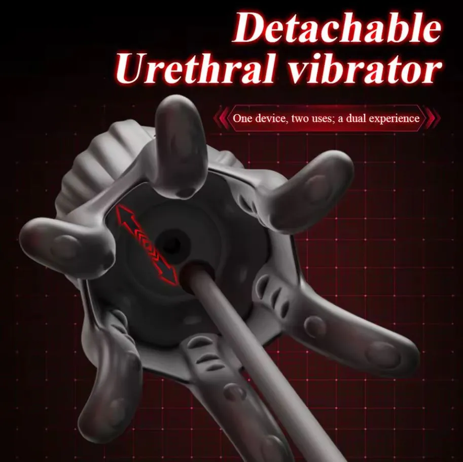 Vibrador Masculino con Sonda para Uretra BDSM Estimulador Prostático 4 Vibrador Masculino con Sonda para Uretra BDSM Estimulador Prostático - Imagen 4