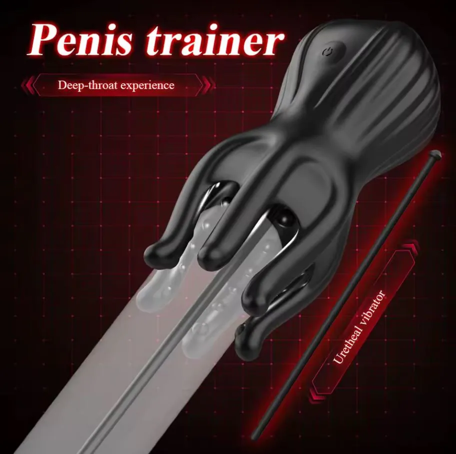 Vibrador Masculino con Sonda para Uretra BDSM Estimulador Prostático 5 Vibrador Masculino con Sonda para Uretra BDSM Estimulador Prostático - Imagen 5