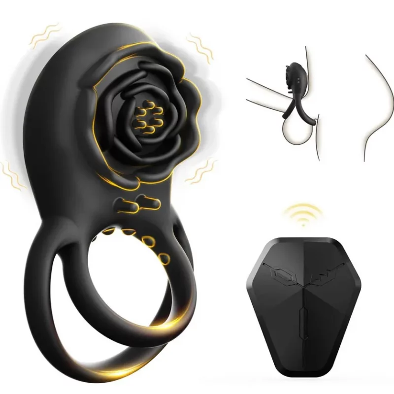 Anillo de Pene Vibrador Clítoris