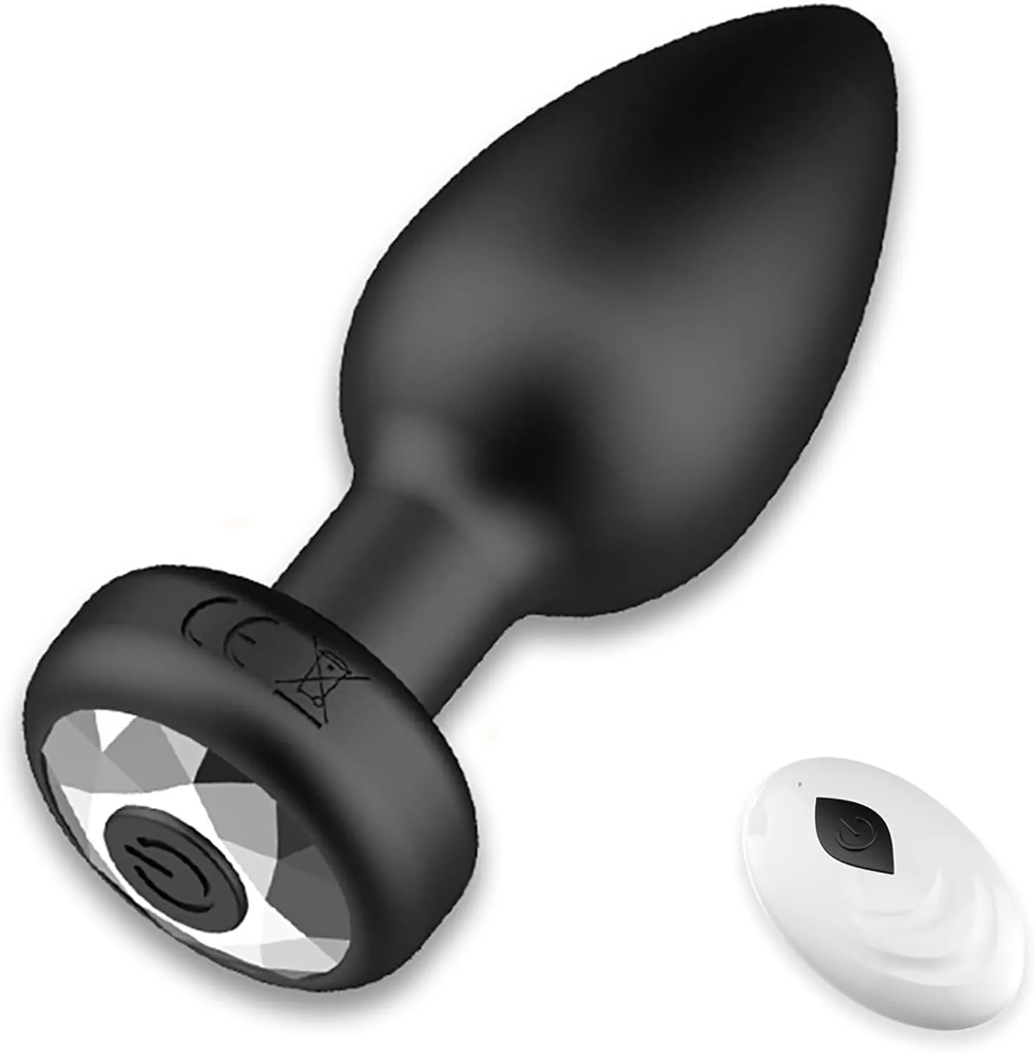 Plug Anal Vibrador 19cm Control Remoto Masajeador de Próstata Punto P 1 Plug Anal Vibrador 19cm Control Remoto Masajeador de Próstata Punto P