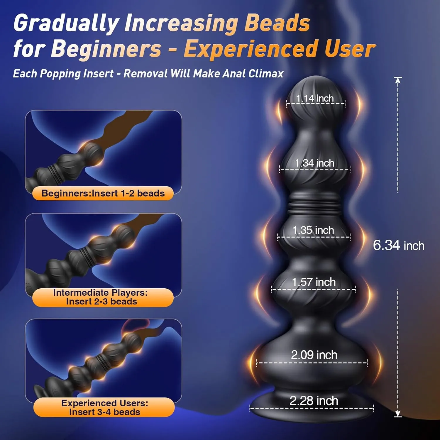 Vibrador de Próstata Plug Anal Pro Empuje, Vibración y App Control 3 Vibrador de Próstata Plug Anal Pro Empuje, Vibración y App Control