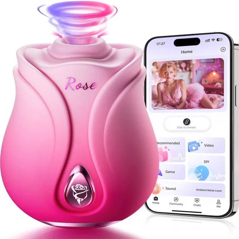 Succionador de Clítoris vibrador para clítoris Vibración Extrema y App Remota