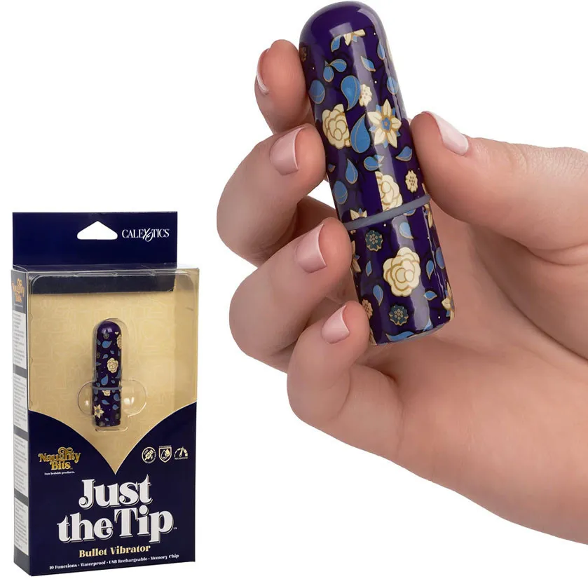Home 9 Mini Vibrador 6cm Clítoris Just The Tip Bullet Vibrator Calextics