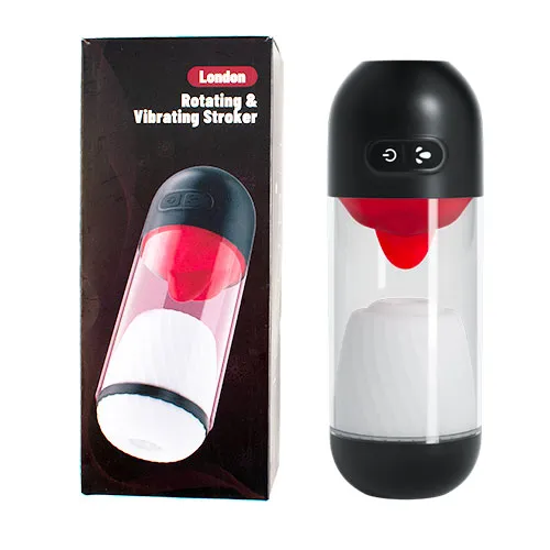 Masturbador Vibrador Rotatorio Hombre Recargable con App