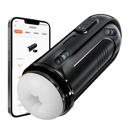 Masturbador Masculino Vibrador con App Recargable Paris