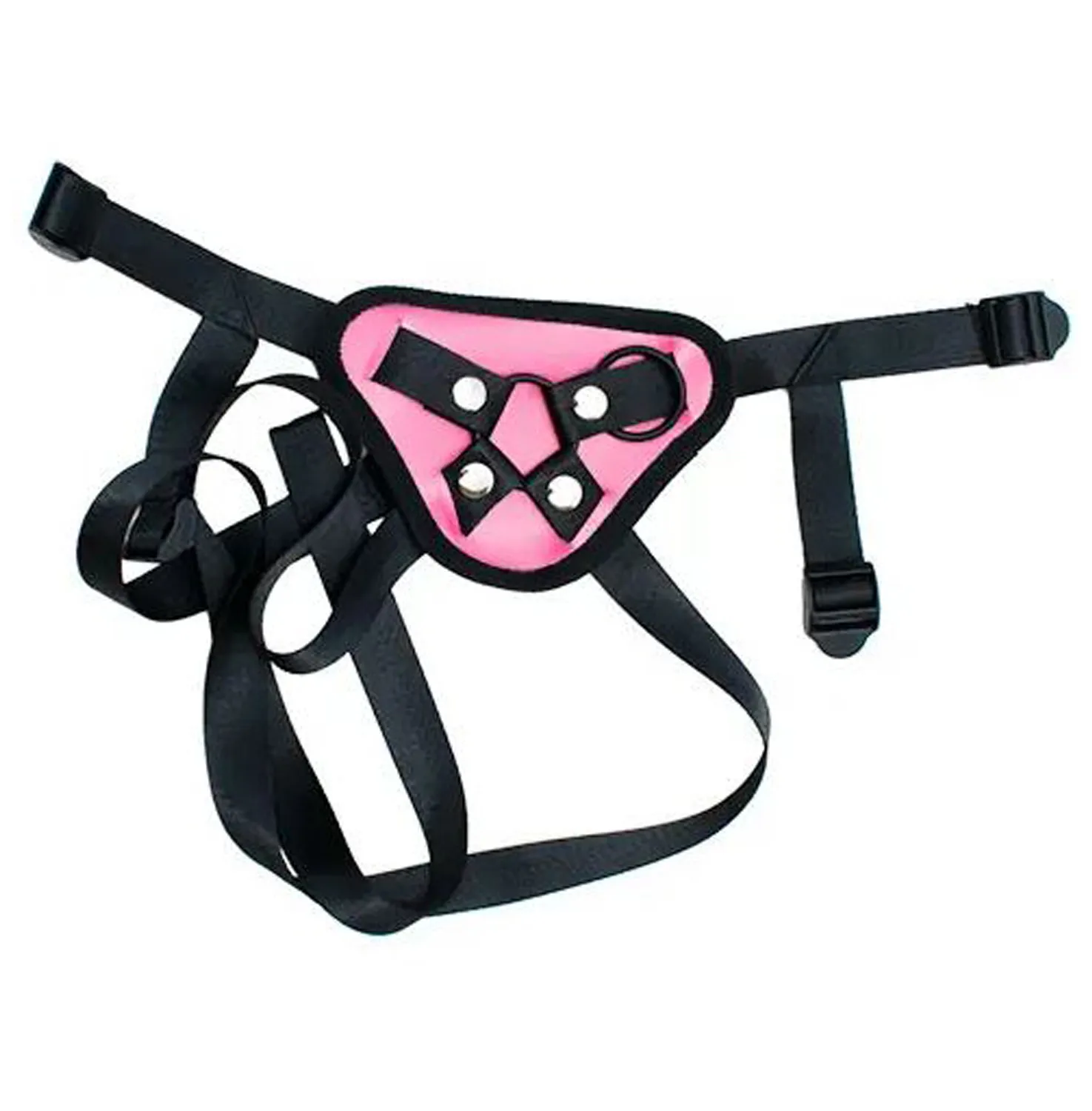 Arnés Rosa Básico para Vibrador y Dildo Ajustable 1 Arnés Rosa Básico para Vibrador y Dildo Ajustable