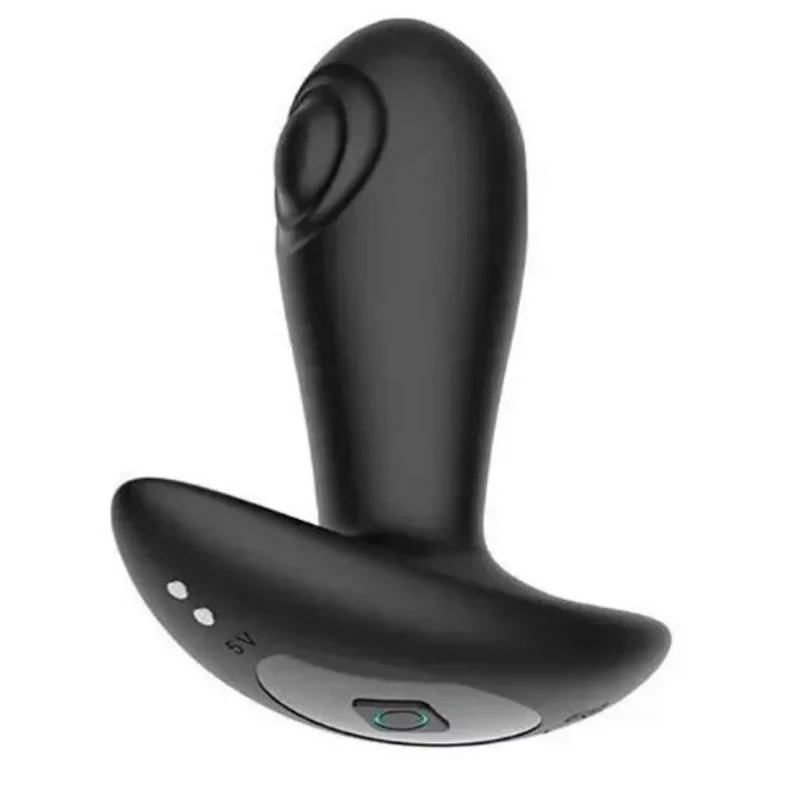 Plug Anal con Vibración y Golpeteo Reggie Punto P