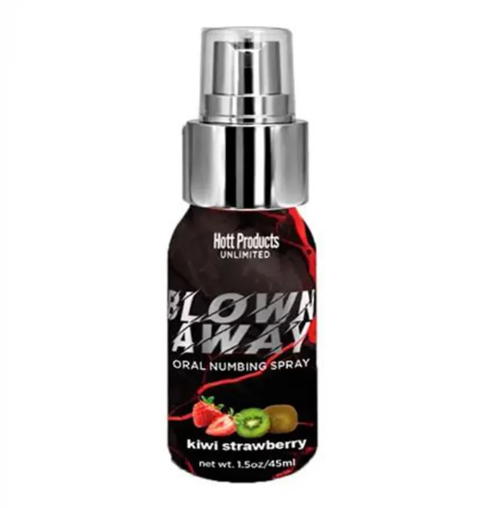 Spray Desensibilizante Sexo Oral Kiwi Fresa con Benzocaína