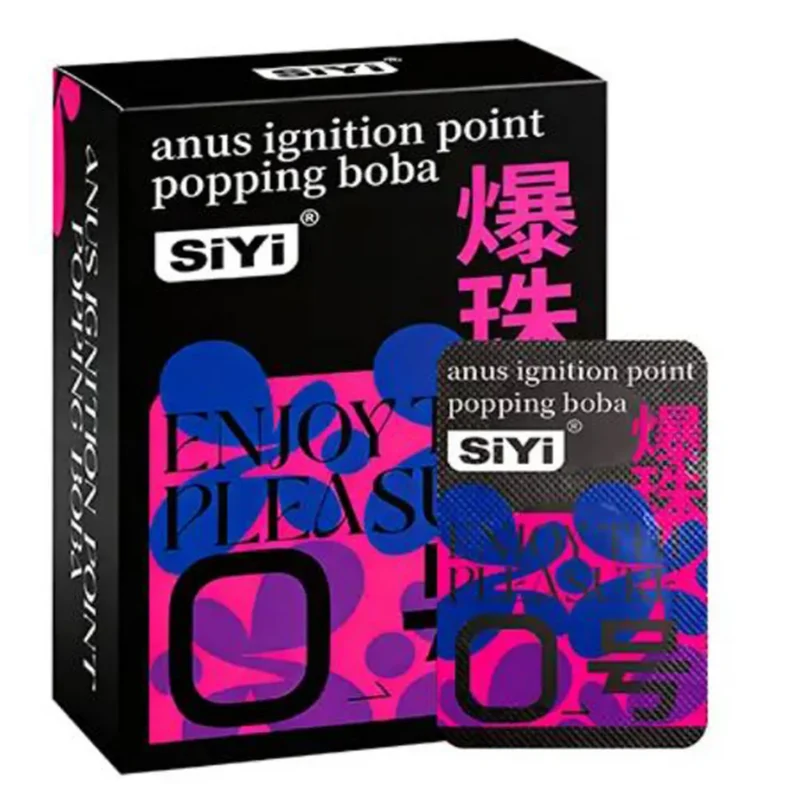 Perlas Explosivas Gel Vibrador para Sexo Anal 2 Piezas