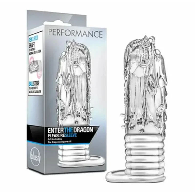 Funda Extensión para Pene Enter The Dragon Clear 14 cm